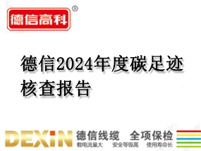 德信2024年度碳足迹核查报告